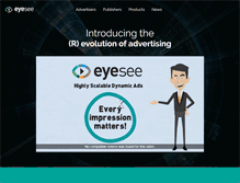 Tablet Screenshot of eyeseesolutions.com